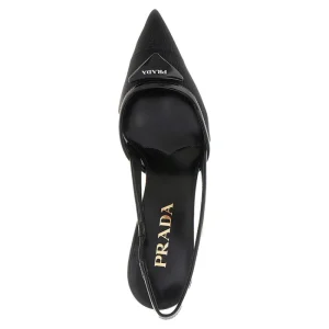 Discount Mesh slingback pumps Heeled Shoes
