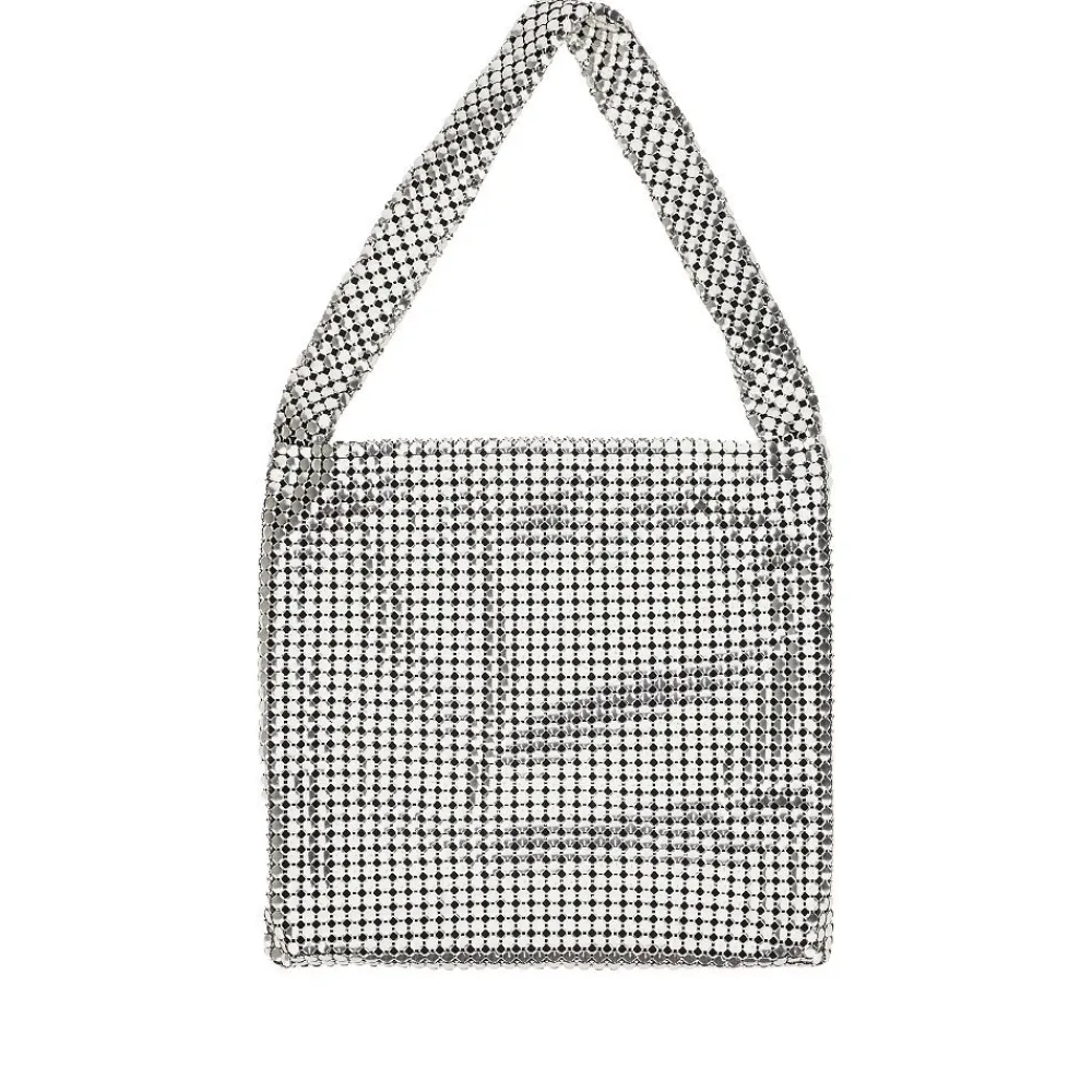 metal_mesh_pixel_bag_0.webp Clearance Metal mesh Pixel bag Top-Handle Bags | Shoulder Bags