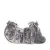 Clearance Metallized Arena leather Le Cagole XS bag Shoulder Bags