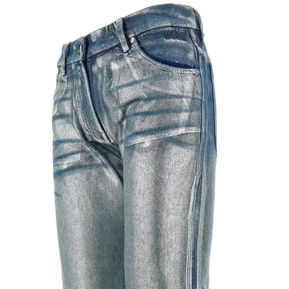 metallized_coated_denim_p_1.webp Sale Metallized coated denim pants Jeans