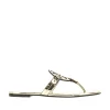 New Metallized faux leather 'Miller' sandals Sandals