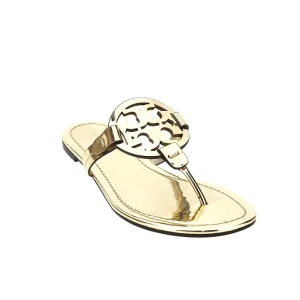 New Metallized faux leather 'Miller' sandals Sandals
