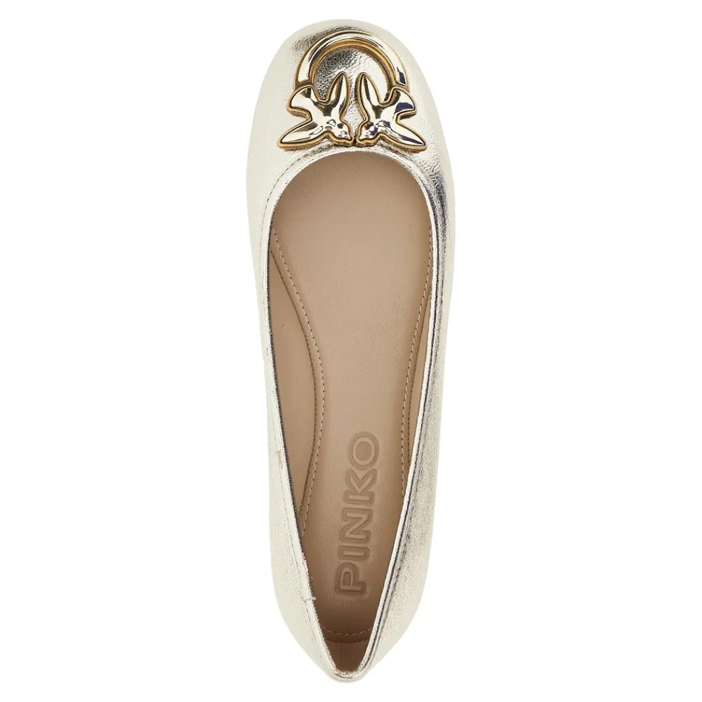 metallized_leather_ballet_3.webp Best Metallized leather ballet flats Flat Shoes