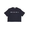 Hot Metallized logo print T-shirt Kids Clothing