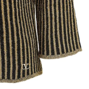 Clearance Metallized striped sweater Knitwear