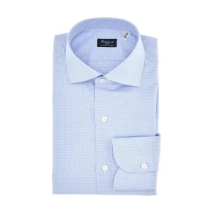 Discount Milano' micro pattern cotton shirt Shirts
