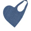 Hot Mini 'Heart' denim tote bag Shoulder Bags