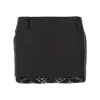 Sale Mini skirt with crochet lace trim Skirts