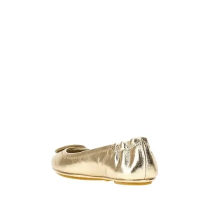 Clearance Minnie Travel' leather ballet flats Flat Shoes