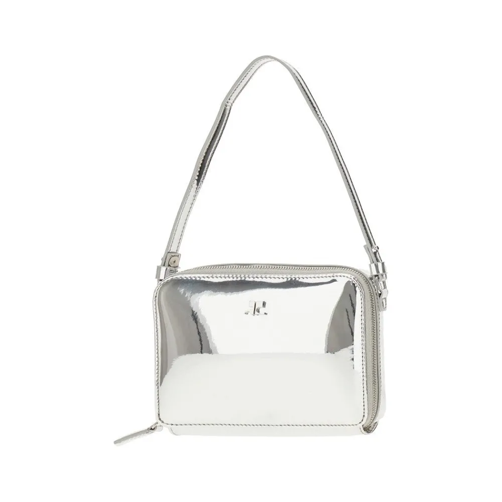 mirrored_faux_leather_clo_0.webp Sale Mirrored faux leather 'Cloud' mini bag Mini Bags