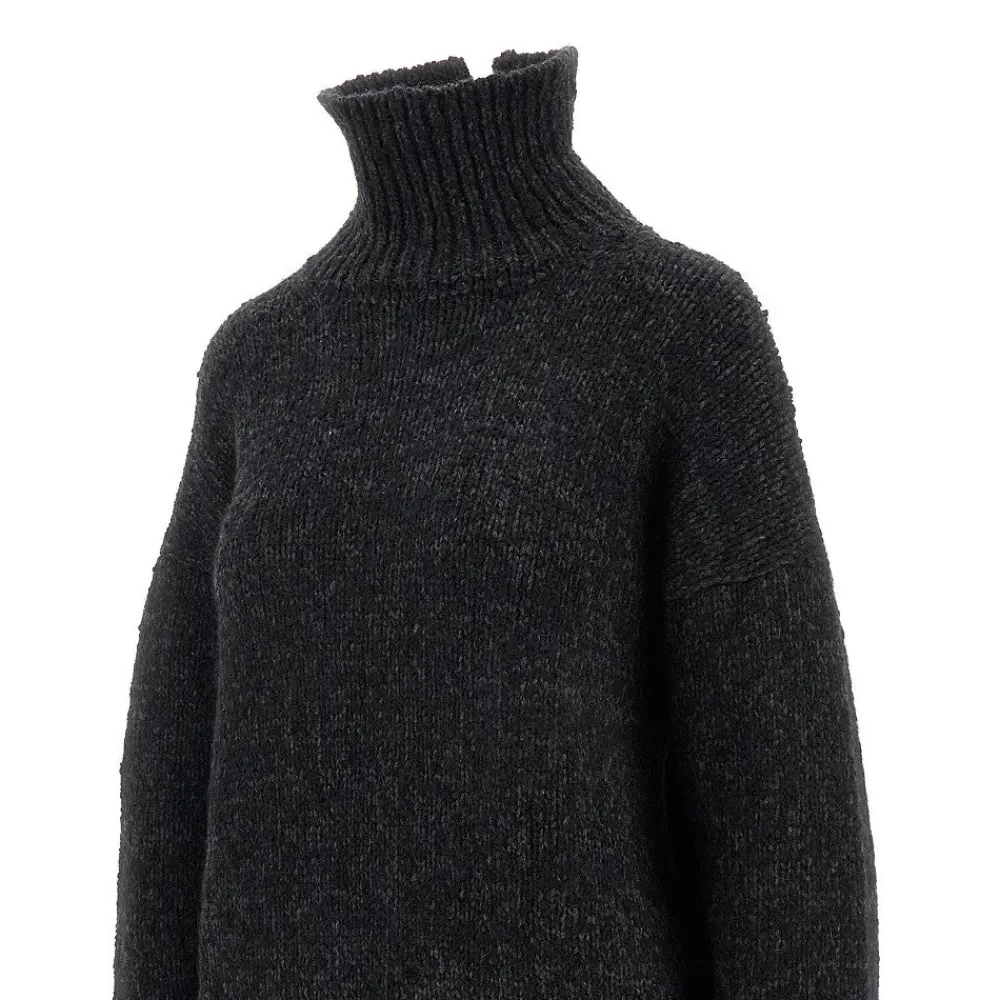 mlange_alpacablend_sweate_1.webp Discount Mélange alpaca-blend sweater Knitwear