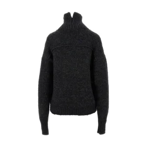 Discount Mélange alpaca-blend sweater Knitwear