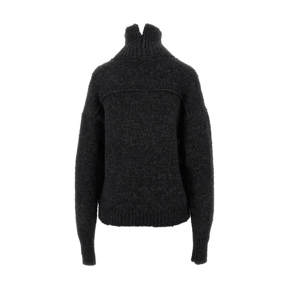 mlange_alpacablend_sweate_2.webp Discount Mélange alpaca-blend sweater Knitwear