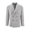 Best Mélange tweed double-breasted blazer Jackets