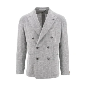Best Mélange tweed double-breasted blazer Jackets