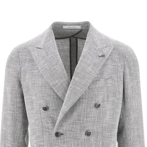 Best Mélange tweed double-breasted blazer Jackets