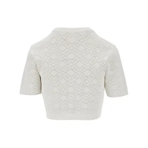 Fashion Monogram 72 kacquard knitted top Tops