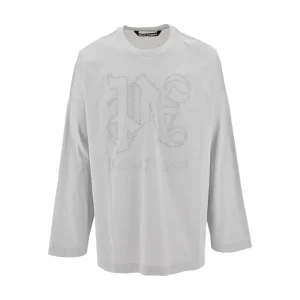 Clearance Monogram Statement oversized T-shirt T-Shirts And Polo Shirts