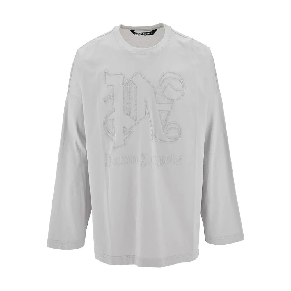 monogram_statement_oversi_0.webp Clearance Monogram Statement oversized T-shirt T-Shirts And Polo Shirts