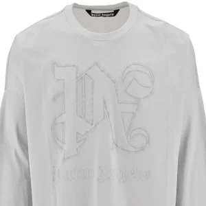 Clearance Monogram Statement oversized T-shirt T-Shirts And Polo Shirts