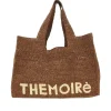 Discount Morea' synthetic straw maxi tote bag Shopping Bags