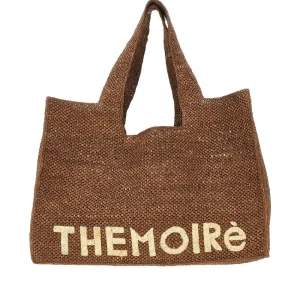 Discount Morea' synthetic straw maxi tote bag Shopping Bags