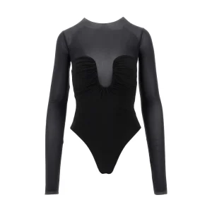 Discount Moulded neckline bodysuit Tops
