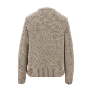 Clearance Mouliné wool-blend sweater Knitwear