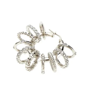 Clearance Multi Ring hoop earrings Jewelry And Watches