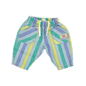Clearance Multicolor Stripes denim pants Kids/BOY Clothing