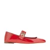 Hot Naplack 'VLogo Locker' ballet flats Flat Shoes
