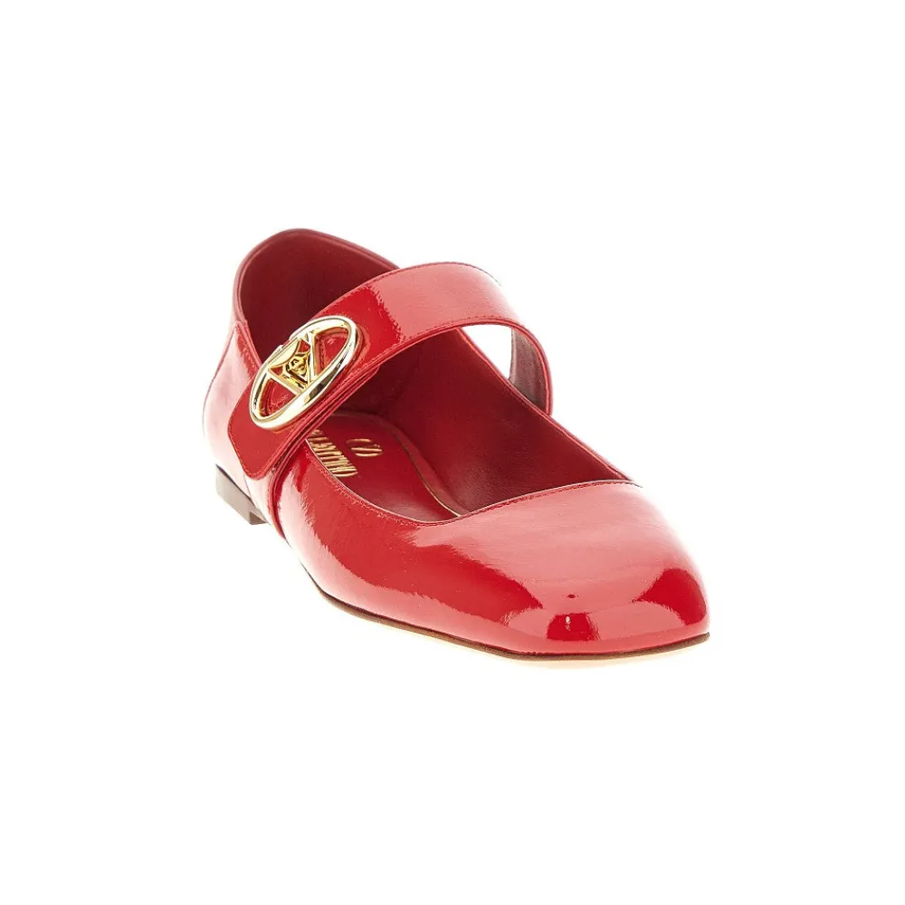 naplack_vlogo_locker_ball_1.webp Hot Naplack 'VLogo Locker' ballet flats Flat Shoes