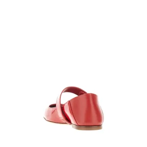 Hot Naplack 'VLogo Locker' ballet flats Flat Shoes