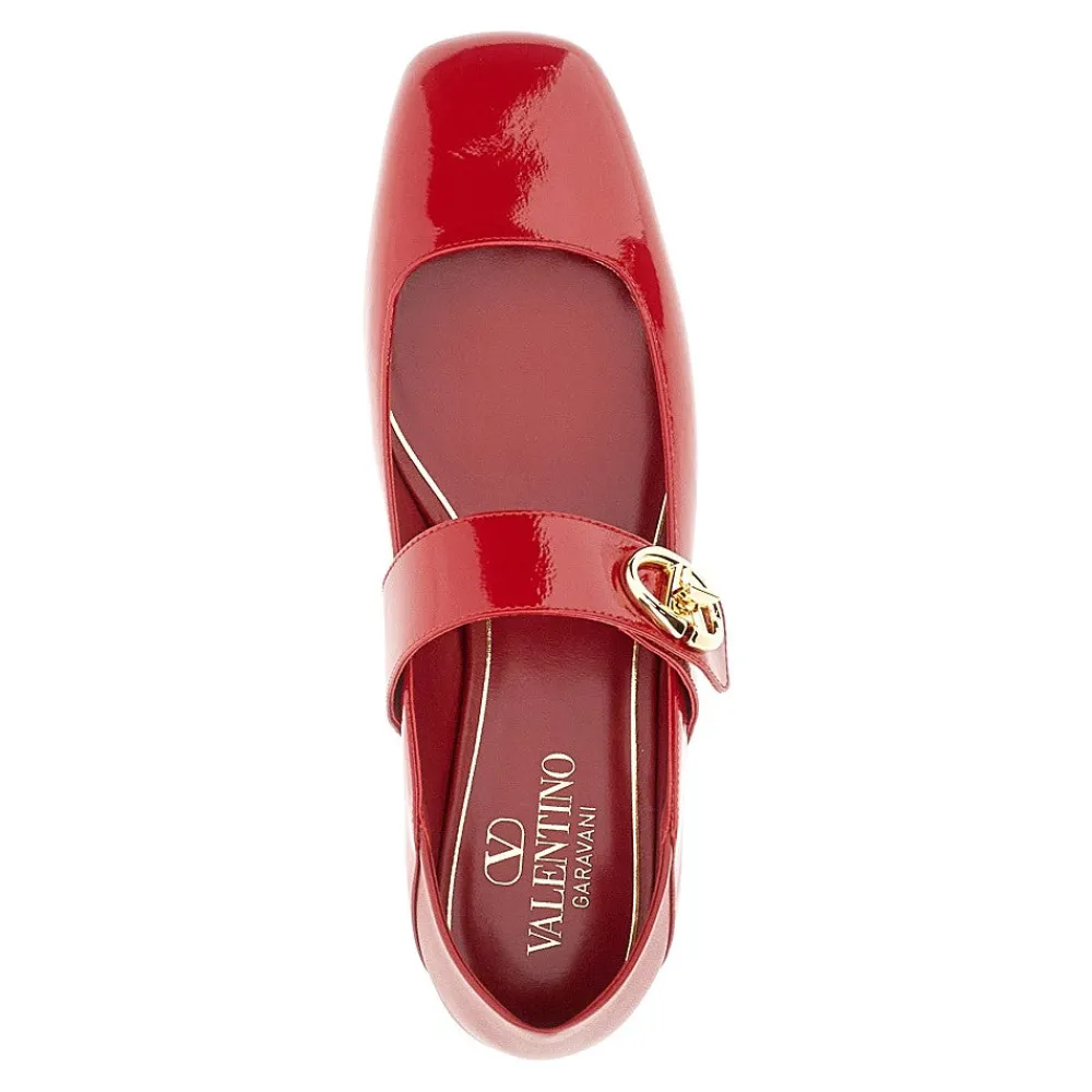 naplack_vlogo_locker_ball_3.webp Hot Naplack 'VLogo Locker' ballet flats Flat Shoes