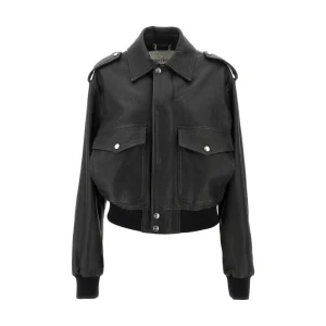 New Nappa leather Aviator jacket Outerwear