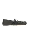 Best Nappa leather ballet flats with Horsebit Flat Shoes