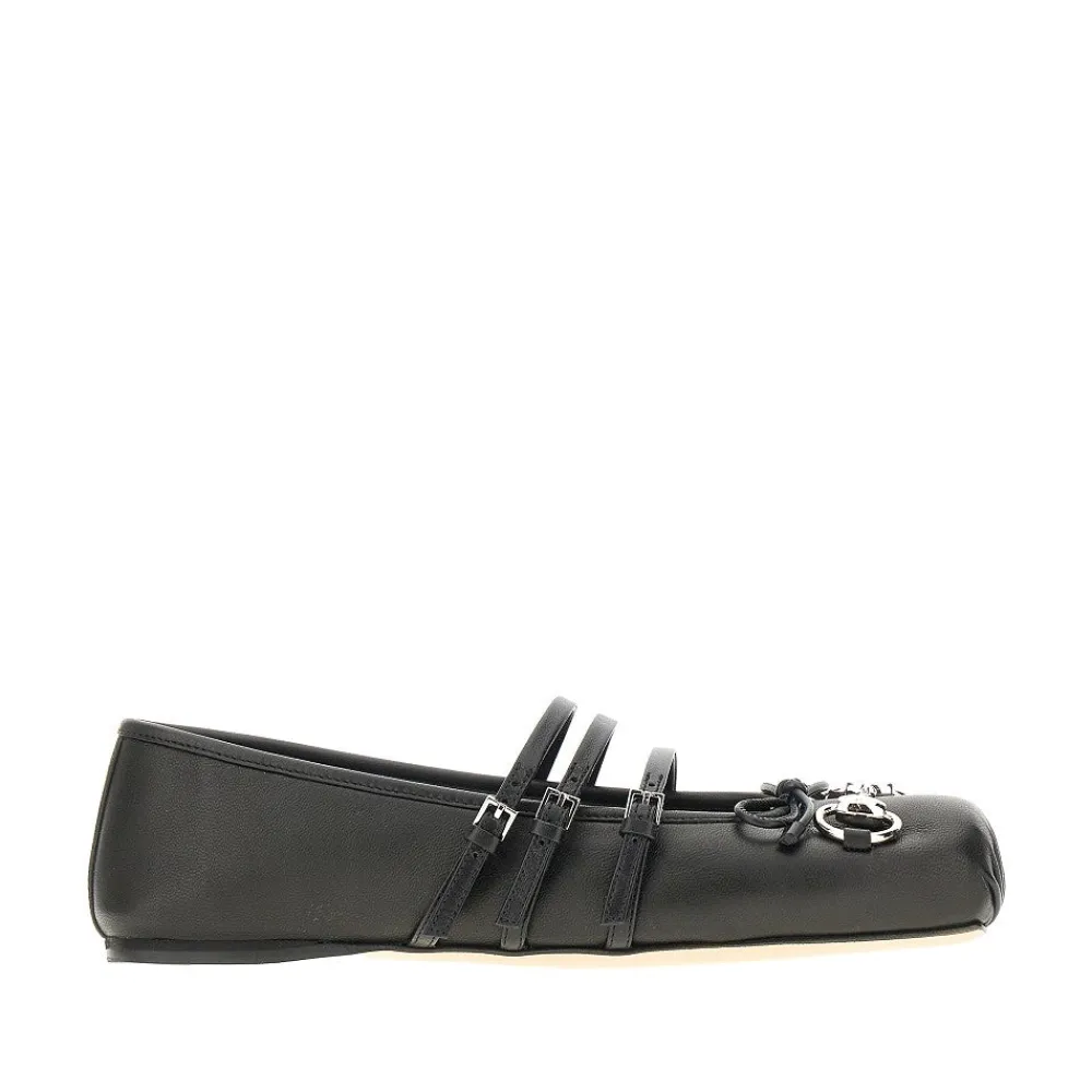 nappa_leather_ballet_flat_0.webp Best Nappa leather ballet flats with Horsebit Flat Shoes
