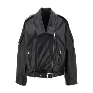 New Nappa leather Biker jacket Outerwear