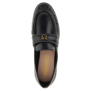 Hot Nappa leather loafers with Love Birds logo Loafers