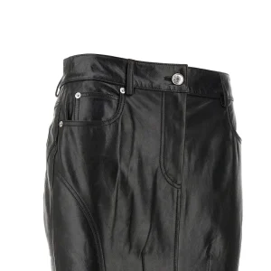 Outlet Nappa leather mermaid skirt Skirts