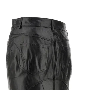 Outlet Nappa leather mermaid skirt Skirts