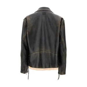 Sale Nappa leather oversized jacket Jackets
