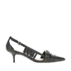 Discount Nappa leather pointed-toe pumps Heeled Shoes
