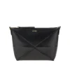 Fashion Nappa leather Puzzle Fold pouch Crossbody Bags | Clutches