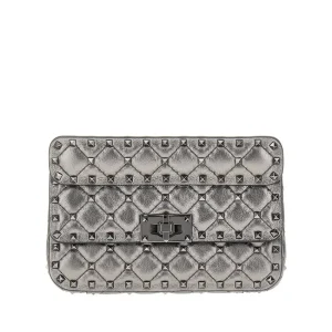 Discount Nappa leather small 'Rockstud Spike' bag Shoulder Bags