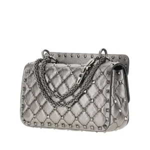 Discount Nappa leather small 'Rockstud Spike' bag Shoulder Bags