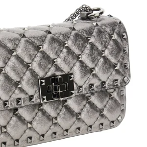 Discount Nappa leather small 'Rockstud Spike' bag Shoulder Bags