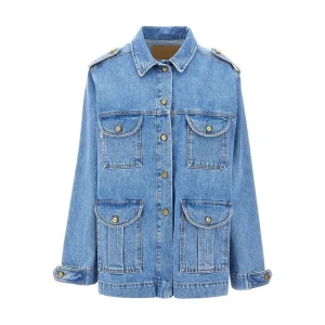 Sale Nariida Maya' denim saharienne jacket Jackets