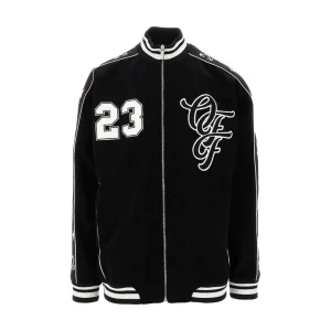 Outlet Nature Lovers' chenille varsity jacket Jackets