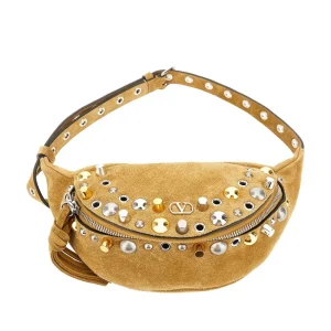 Fashion NELLCÔTE' suede leather beltbag Belt Bags